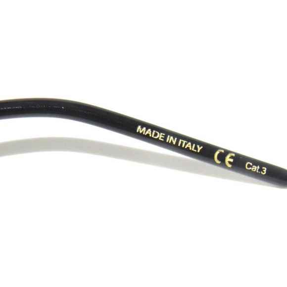 POMELLATO  0033S 001 BLACK GUNMETAL SUNGLASSES